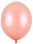 PartyDeco Balon metalizat roz auriu 23 cm