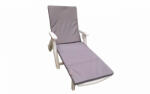 Somnart Saltea cu spuma poliuretanica Somnart 60x190, inaltime 4.5 cm, pentru sezlong, doua segmente, husa impermeabila, culoare gri (SAL.SZG.60X190X4.5.GRI)