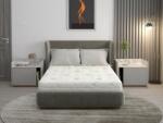 Somnart Saltea cu spuma poliuretanica Confort 4Family Aloe Vera 90x200 Somnart, inaltime 14 cm, husa lavabila si detasabila cu fermoar, fermitate medie (SAL.CF.4FAM.090X200X14.02) Saltea