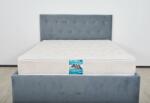Somnart Saltea cu arcuri SomnART LETTO 90x200, inaltime 22 cm, ortopedica, husa matlasata, duritate medie-tare (SAL.LETTO.090X200X22) Saltea