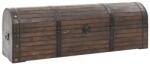 vidaXL Cufăr de depozitare, lemn masiv, stil vintage 120 x 30 x 40 cm (245801) - maryon Dulap arhivare