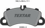 TEXTAR set placute frana, frana disc (2246901)