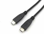 Equip Átalakító Kábel - 12888307 (USB-C2.0 to USB-C, apa/apa, fek (12888307)