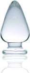 Guilty Toys Dop Anal Glass Plug No. 4, Sticla Premium, Transparent, 10.5 cm, Guilty Toys, Sexxify