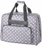 Phoenix Geanta pentru depozitarea si transportul masinilor de cusut, dimensiuni 45x31x20cm, polka dots Phoenix gri (phoenix_20080)