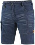 CXS Pantaloni scurți din denim CXS MURET pentru bărbați - Albastră / neagră | 46 (1450-040-411-46)