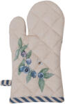 Clayre & Eef Set 2 manusi termice bumbac copii Blueberries 12x21 cm (BBF44K)
