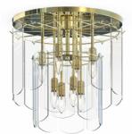 Zuma Line Nira lampă de tavan x40 W transparent-auriu MX3523-8M-EGN (MX35238MEGN)
