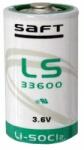 Goowei Energy SAFT LS33600 lítium akkumulátor 3, 6V, 17000 mAh (LS33600)