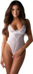 Obsessive Alissium Crotchless Teddy White XS/S