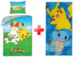 Pokémon Field ágyneműhuzat és törölköző szett (JVL0143) - mesebirodalom