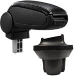  Cotieră pentru Mini 2 R55 R56 R57 (2006-) negru piele ecologica cu cusatura alba () (AVR-MWMI0720-N2A)