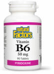 Provita Nutrition Vitamina B6 (Piridoxina) 50 mg 90 tablete Natural Factors