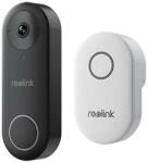 Reolink Sonerii electrice Sonerie video wireless Reolink Video Doorbell WiFi, 2K, slot card, night vision, vizualizare de pe telefon, detectie miscare (REOLINK VIDEO DOORBELL WIFI) - vexio
