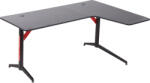 Plasico Computers Геймърско бюро PRODESK 90, 160/60/73 cm, Черен