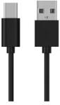 Gigapack GP-123022 1m USB/Type-C fekete adatkábel (GP-123022)