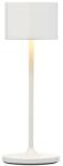 blomus Blomus FAROL MINI hordozható asztali lámpa, 19, 5 cm, LED, fehér, alumínium (67046)