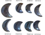  Cabochon Luna din Covelit de Peru Mineral Natural - 1 Buc