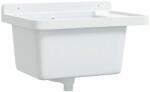 vidaXL fehér gyanta falra szerelhető mosdókagyló 50x35x24 cm 4002794