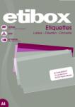 ETIBOX Etichete adezive 10/A4 105x57mm 100 coli/top, ETIBOX