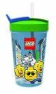 LEGO Pahar LEGO Iconic cu pai 40441724 Pahar