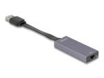 Delock A-típusú USB adapter 2, 5 Gigabit LAN vékony (66247) - pcx