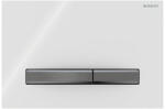 Geberit Clapetă de acționare, Geberit, Sigma50, alb/negru cromat, 115.671. 11.2 (115.671.11.2)
