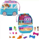 Mattel Polly Pocket kiskutyás tengerparti kaland játékkészlet (HRD36) - jatekbirodalom