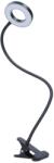 Solight WO66-B- LED dimmelhető csíptetős asztali lámpa LED/8W/230V 3000/4000/5000K fekete WO66-B (SL1497)