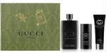 Gucci Guilty Pour Homme Set cadou, Apă de parfum 90 ml + deostick 75ml + Gel de duș 50 ml, Bărbați