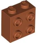 LEGO® 22885c68 - LEGO sötét narancssárga kocka 1 x 2 x 1 2/3 méretű oldalán 4 bütyökkel (22885c68)