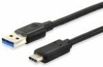 Equip 128344 cabluri USB 2 m USB 3.2 Gen 1 (3.1 Gen 1) USB A USB C Negru (128344) (128344)
