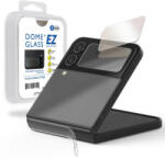 whitestone Комплект Протектори 2в1 за Samsung Z Flip 4, Whitestone Dome EZ Glass, Прозрачен (8809365407095)