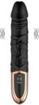 JGF Toys Vibrator Black Orchid, Ecran LCD, 12 Moduri Vibratii, Silicon, USB Magnetic, Negru, 23 cm, JGF Toys Vibrator
