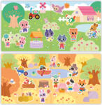 JANOD My arts&crafts Mini Autocolante reutilizabile Animale de la 2 ani (J09144)