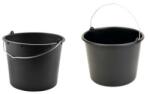 GimiHome Galeata 12 litri cu maner metalic din plastic cauciucat (54143) - esell - 12,36 RON