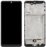  GH82-24455A Samsung Galaxy A31 OEM OLED kijelző érintővel fekete kerettel, előlap (GH82-24455A)