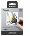 Canon Hârtie + cerneală Canon XS-20L, XS-20L, hârtie foto, autoadeziv, 4119C002, alb, 20 buc, sublimare termică, Canon SELPHY Square Q