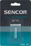 Sencor 9V alkáli elem (SBA 6LR61 1BP 9V)