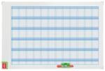 Nobo Organizator NOBO Performance, anual, magnetic, 90x60 cm, kit de planificare inclus, albastru (NB3048001)