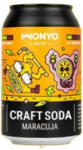 MONYO Brewing Co. CRAFT SODA - MARACUJA - szénsavas üdítőital (0, 33L) (0%)