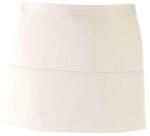 Premier PR155 COLOURS rövid pultos kötény három tabletbarát zsebbel Premier, White-U (pr155wh-u)