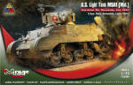 Mirage Hobby U. S. Light Tank M5A1 (Mid) 2nd Armd. Div. N 1: 72 (726086)