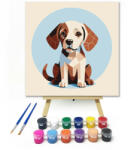  Színes geometira - gyerek számfestő készlet