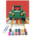  Színes utakon- gyerek számfestő készlet