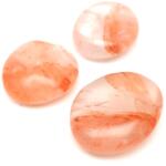 R. M. ékszer Lencse Hematoid kvarc vörös AA (MDG) (077347)