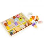 Eco Toys Jucarie interactiva din lemn sub forma de magazin cu inghetata, 27 elemente, ecotoys tl91084 (EDITL91084)