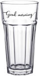 Clayre & Eef Set 6 pahare sticla transparenta 8x15 cm, 320 ml (6GL4372) Pahar