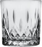 Clayre & Eef Set 6 pahare sticla gri 8x9 cm, 280 ml (6GL3468) Pahar