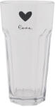 Clayre & Eef Set 6 pahare sticla 8x15 cm, 320 ml (6GL3713) Pahar